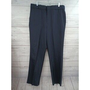 Vtg HPI Signature Collection Dress Pants Mens 38 Regular NavyBlue Undone Hem